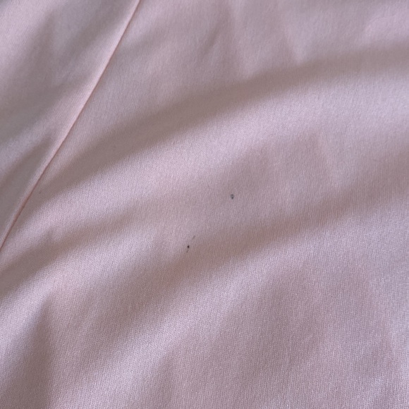 Vintage 70s Grecian Peach Union Label Maxi Hostess Dress - Picture 11 of 11